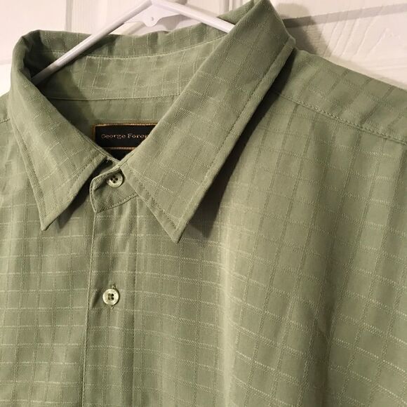 Awesome George Foreman’s Size 4X Short Sleeved Button Up! - Picture 5 of 9